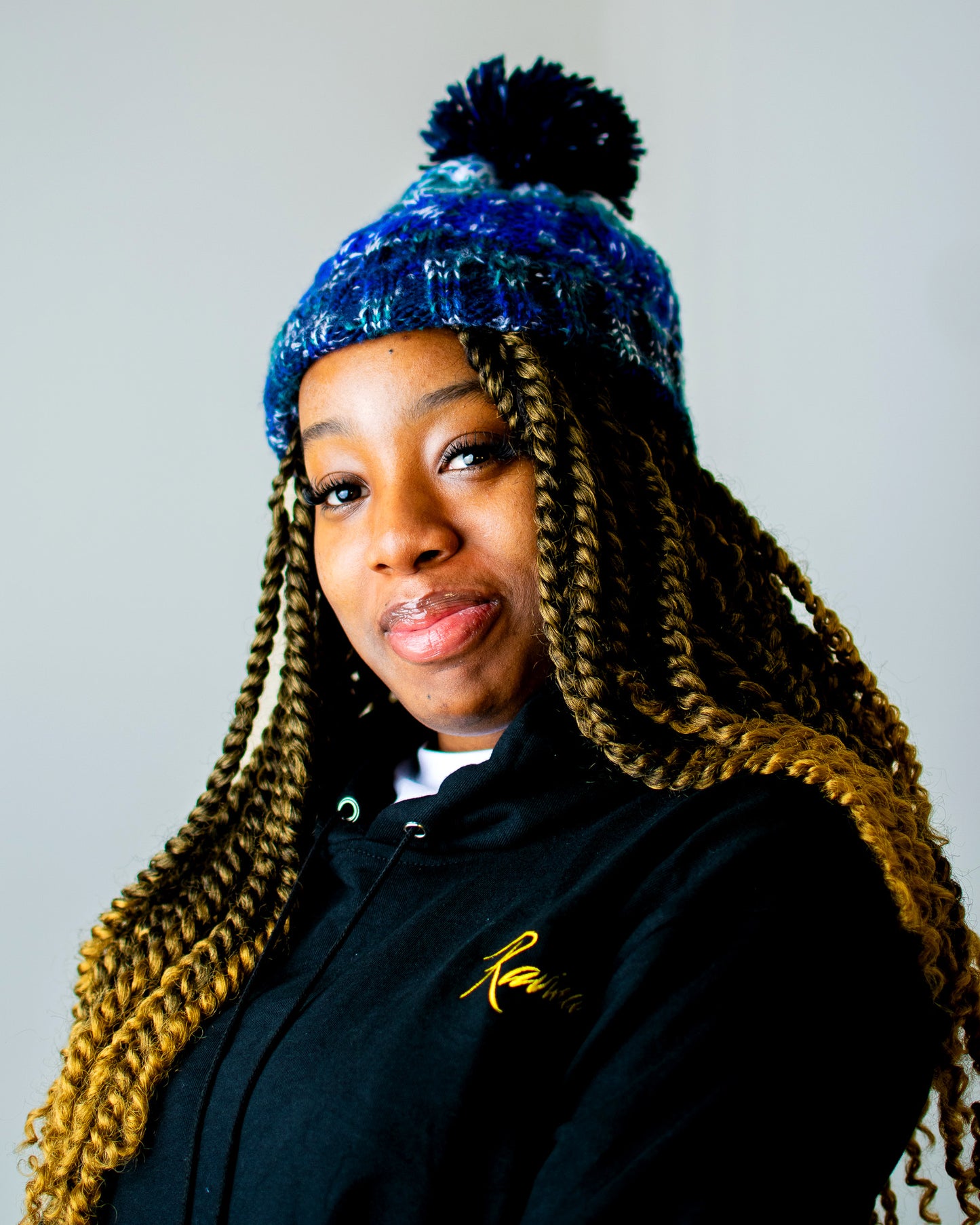 Pom-pom Twist Headwarmer- RAVINA FASHIONS