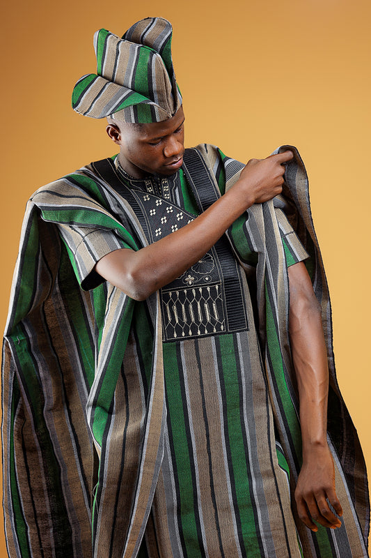 Traditional African Agbada for Men