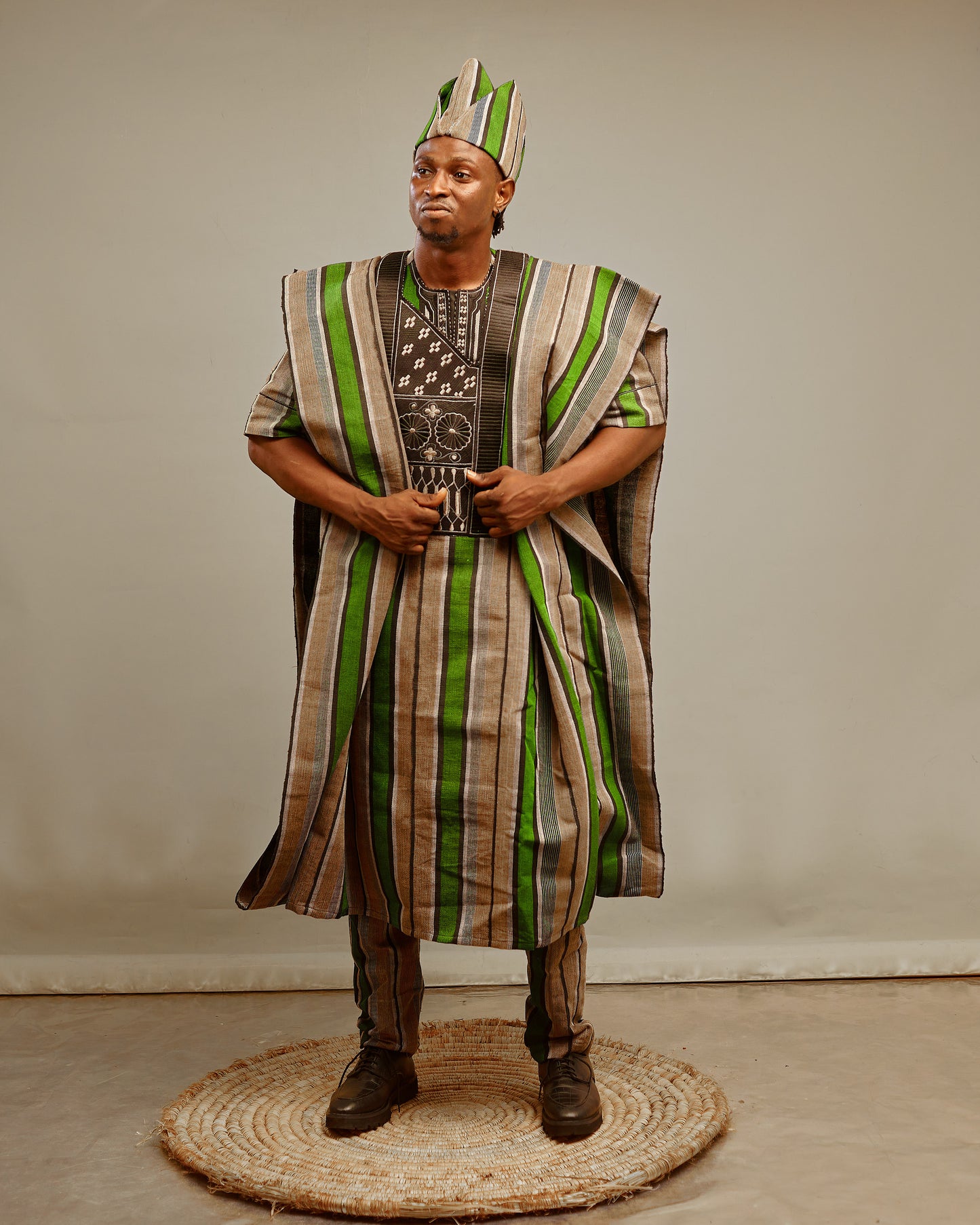 Traditional African Agbada for Men